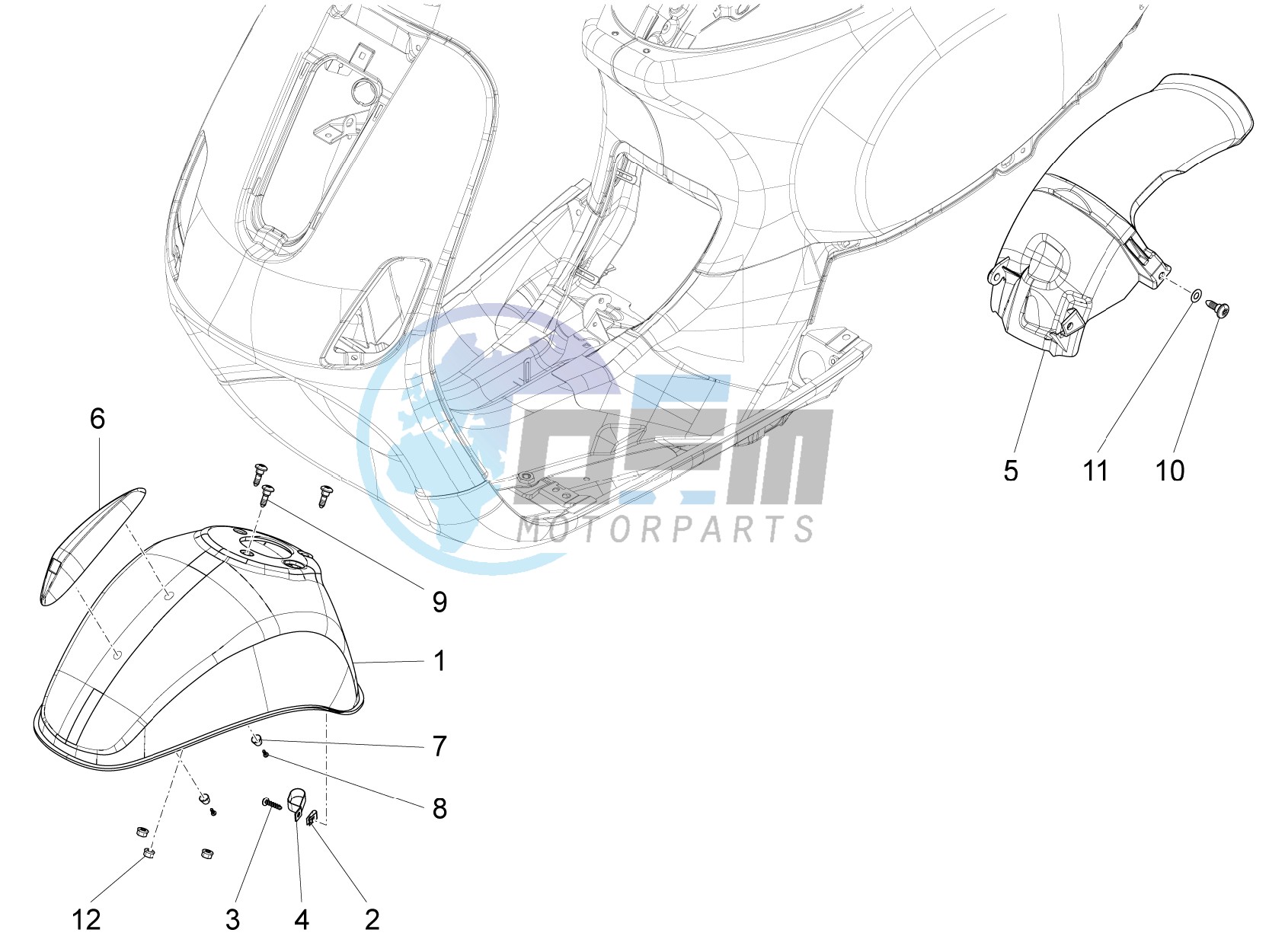 Wheel housing - Mudguard