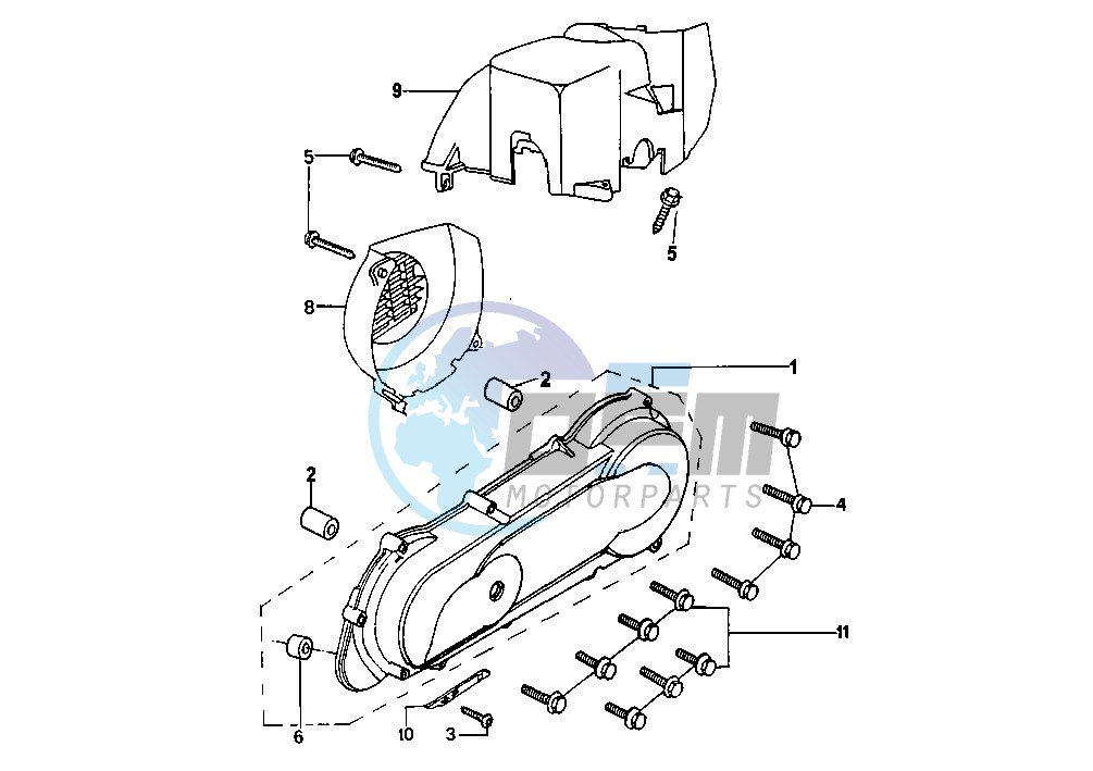 CRANKCASE COVER