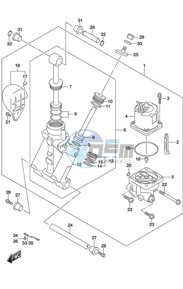 Trim Cylinder