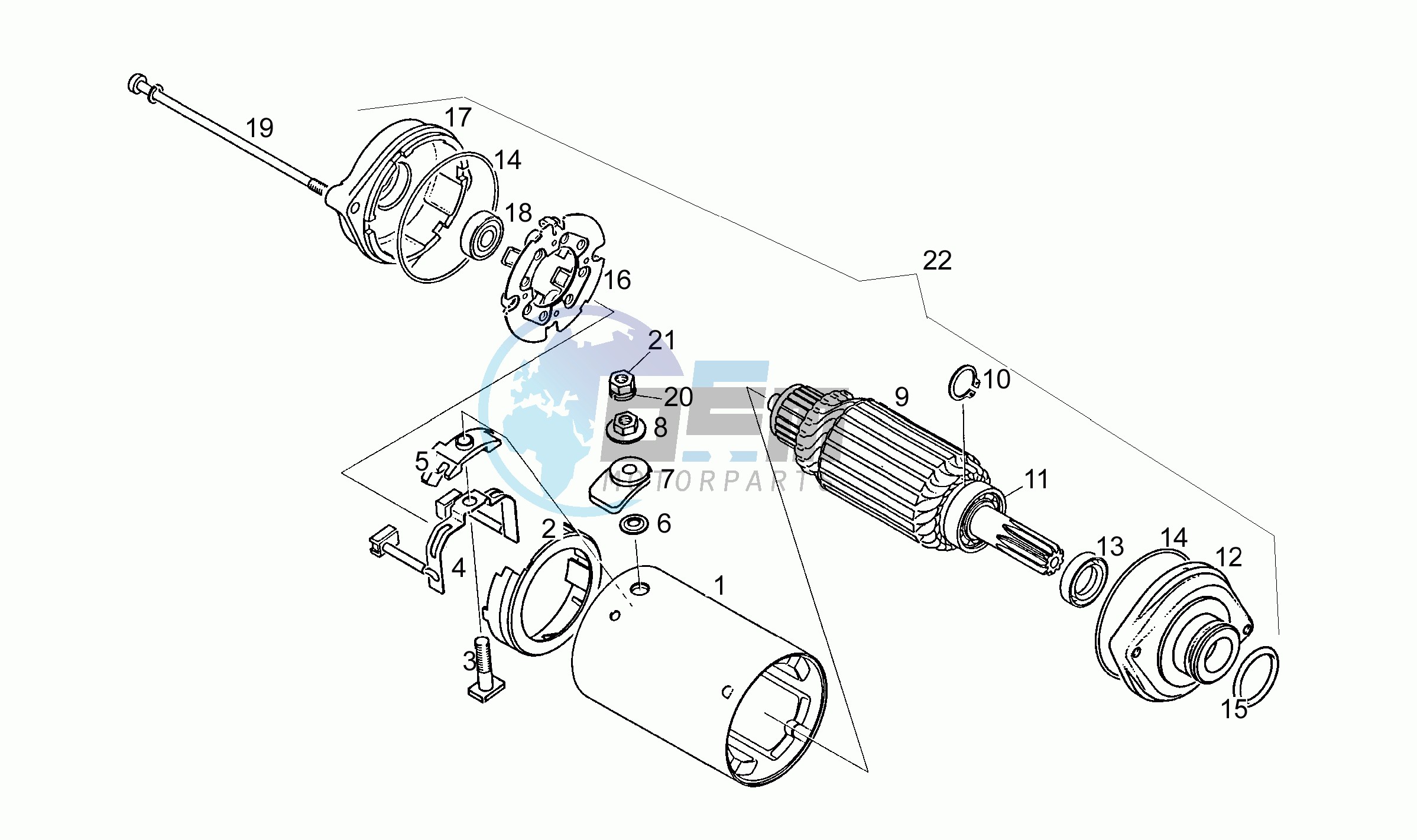 Starter motor