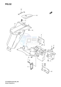 SV1000 (E3-E28) drawing REAR FENDER