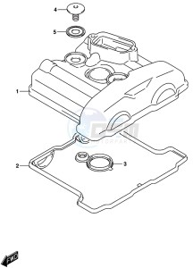 GSX-R125 drawing CYLINDER HEAD COVER