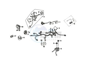 JET 14 125I/X8A L7 drawing WIRING HARNASS