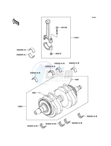 W800 EJ800ABF GB XX (EU ME A(FRICA) drawing Crankshaft