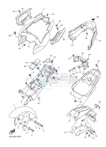 FZ8-S FZ8 FAZER 800 (42PG) drawing FENDER