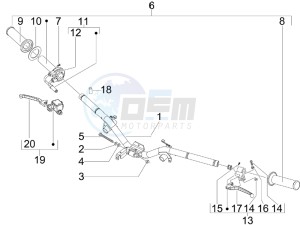 S 50 2T UK drawing Handlebars - Master cil