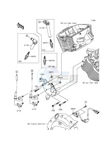 VULCAN 900 CLASSIC VN900BFF GB XX (EU ME A(FRICA) drawing Ignition System