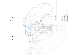 Sprint 150 4T 3V iGet E4 ABS (NAFTA) drawing Saddle/seats