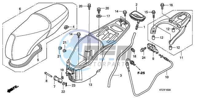 SEAT/LUGGAGE BOX