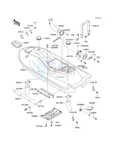 JH 900 A [900 ZXI] (A1-A3) [900 ZXI] drawing HULL -- JH900-A3- -