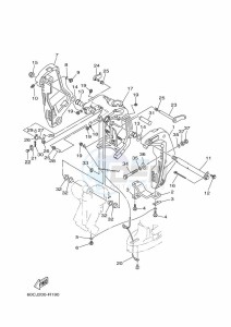 F115AETX drawing FRONT-FAIRING-BRACKET