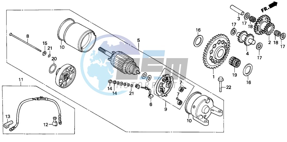 STARTER MOTOR