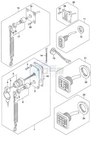 DF 250AP drawing Switch