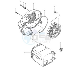 CS JOG R 50 drawing AIR SHROUD  FAN