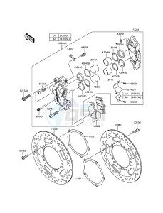 VULCAN_1700_VOYAGER_ABS VN1700BGF GB XX (EU ME A(FRICA) drawing Front Brake