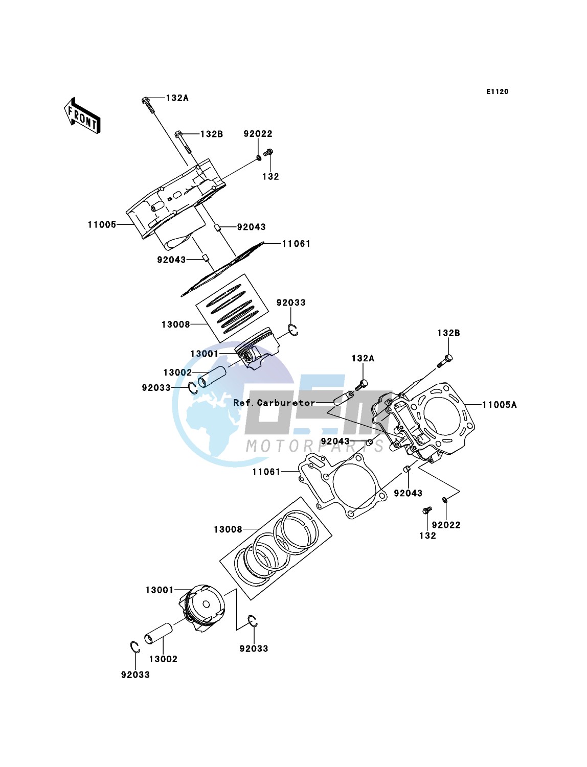 Cylinder/Piston(s)