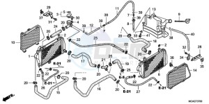 GL18009 NZ / AB NAV - (NZ / AB NAV) drawing RADIATOR