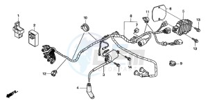 TRX400EX SPORTRAX 400 EX drawing WIRE HARNESS (TRX400EX5,6)