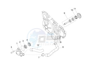 RS 125 RS REPLICA 4T E4 ABS (APAC) drawing Water pump