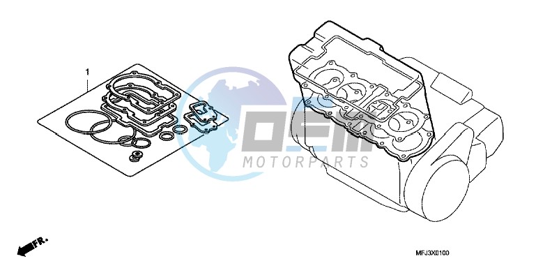 GASKET KIT A