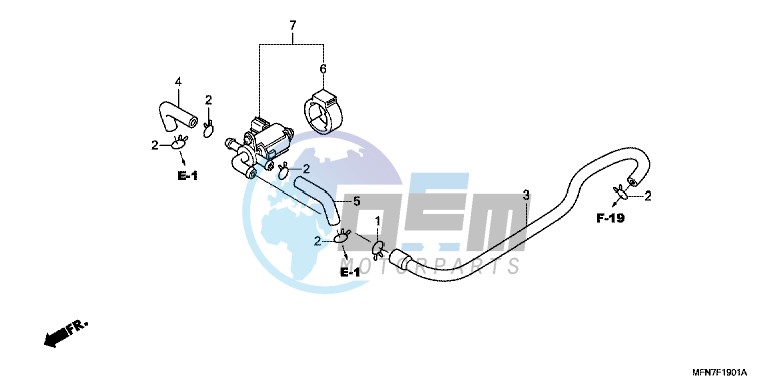 AIR INJECTION CONTROL VALVE