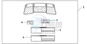 GL1800A SI - (SI) drawing INNER TRUNK LID ORG