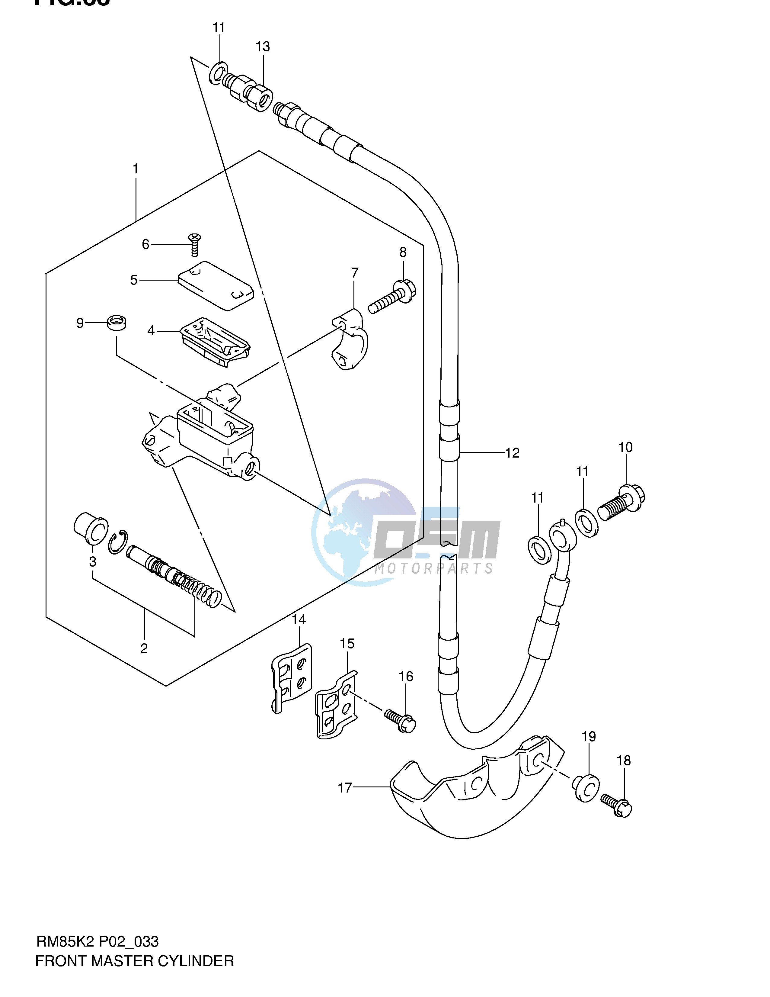 FRONT MASTER CYLINDER