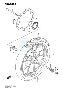 GSX-S125 MLX drawing FRONT WHEEL