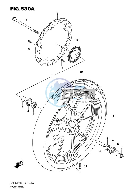 FRONT WHEEL