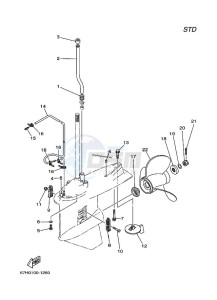 Z150TXRD drawing LOWER-CASING-x-DRIVE-2