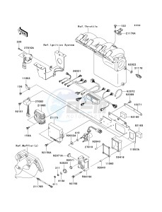 JT 1200 B [STX-12F] (B1-B3) [STX-12F] drawing FUEL INJECTION-- JT1200-B1- -