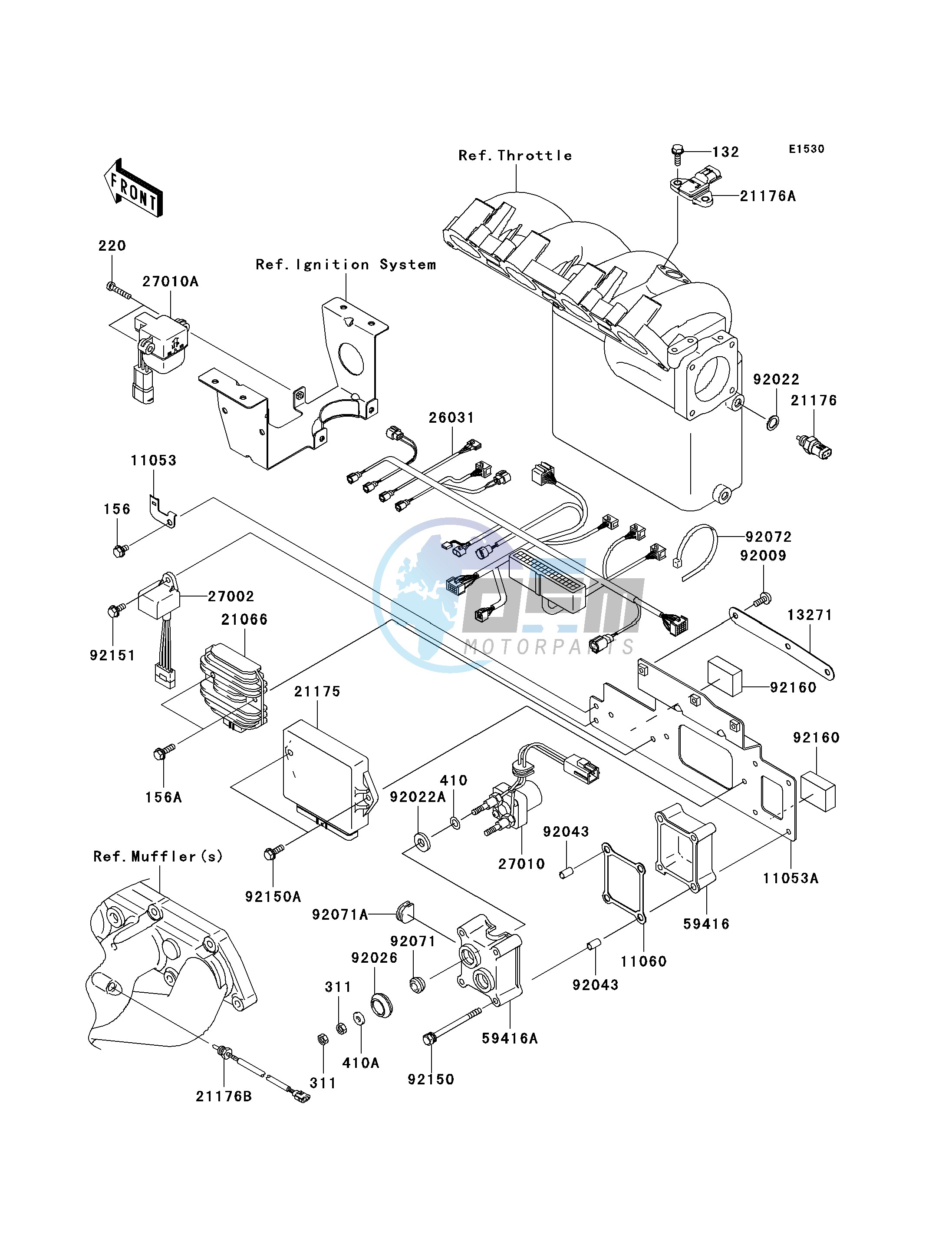 FUEL INJECTION-- JT1200-B1- -