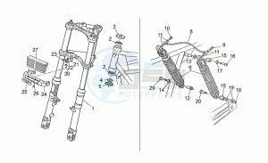 V 35 350 Florida Florida drawing Front/rear shock absorber