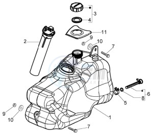 X8 125 PM36200-PM36300 drawing Fuel Tank