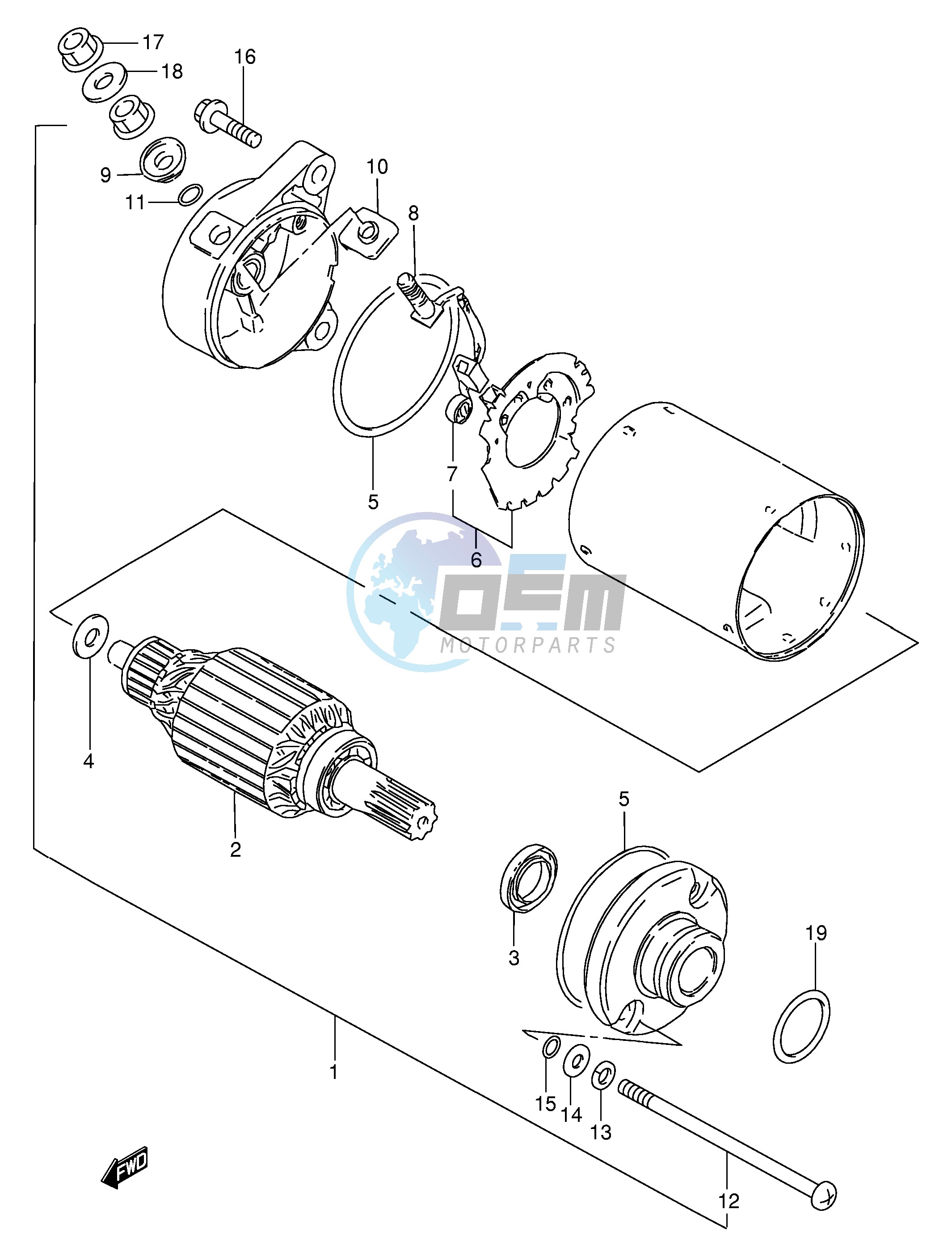 STARTING MOTOR