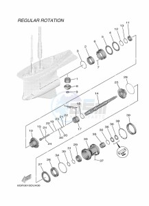 F375A drawing PROPELLER-HOUSING-AND-TRANSMISSION-2