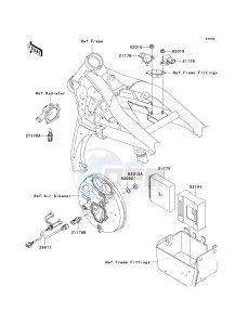 VN 1500 P [VULCAN 1500 MEAN STREAK] (P1-P2) [VULCAN 1500 MEAN STREAK] drawing FUEL INJECTION