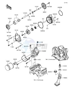 NINJA ZX-6R ABS ZX636FGFA GB XX (EU ME A(FRICA) drawing Oil Pump