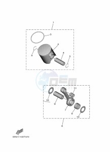 YZ65 (BR86) drawing OPTIONAL PARTS 1