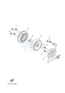 YFM90R (43DD 43DE 43DF 43DD) drawing GENERATOR