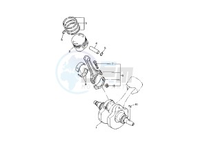 XVS A DRAG STAR CLASSIC 650 drawing CRANKSHAFT - PISTON