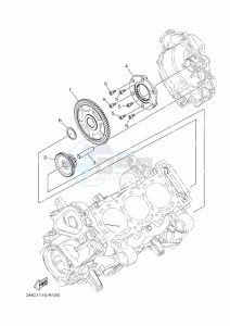 YXZ1000ET YXZ1000R SS (BASN) drawing STARTER CLUTCH