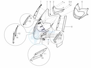 Typhoon 50 4T 4V E2 (NAFTA) drawing Front shield