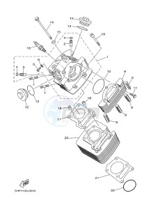 TT-R125 TT-R125LWE (2PT3) drawing CYLINDER