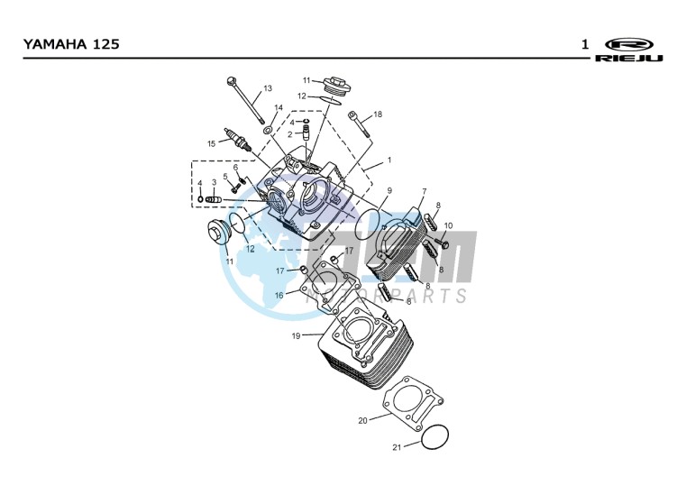 CYLINDER HEAD - CYLINDER  EURO2