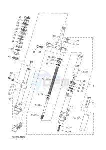 NS50 AEROX R (1PH7 1PH7 1PH7 1PH7) drawing FRONT FORK