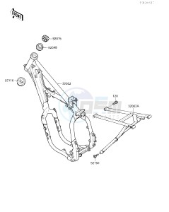 KX 500 D [KX500] (D1) [KX500] drawing FRAME