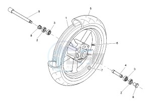 BT BULLDOG 1100 drawing REAR MASTER CYLINDER