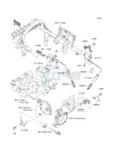 KVF 750 D [BRUTE FORCE 750 4X4I] (D8F-D9F) D8F drawing IGNITION SYSTEM