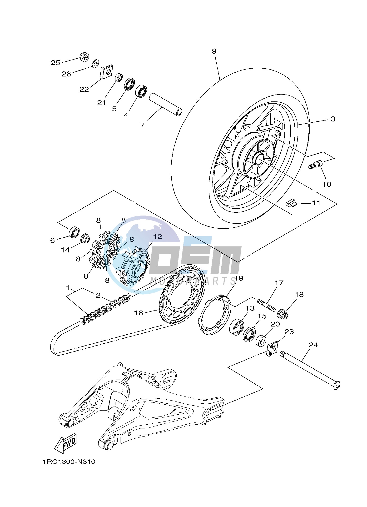 REAR WHEEL